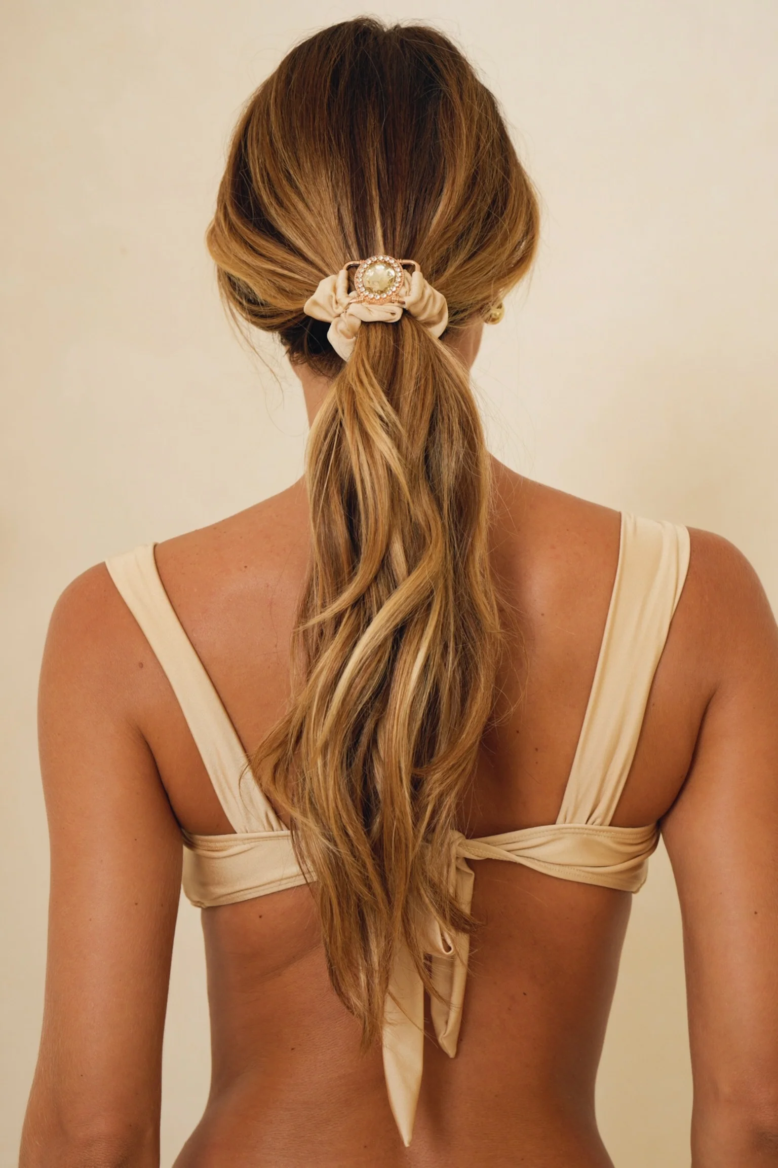 'Champagne' Scrunchie - Image 2
