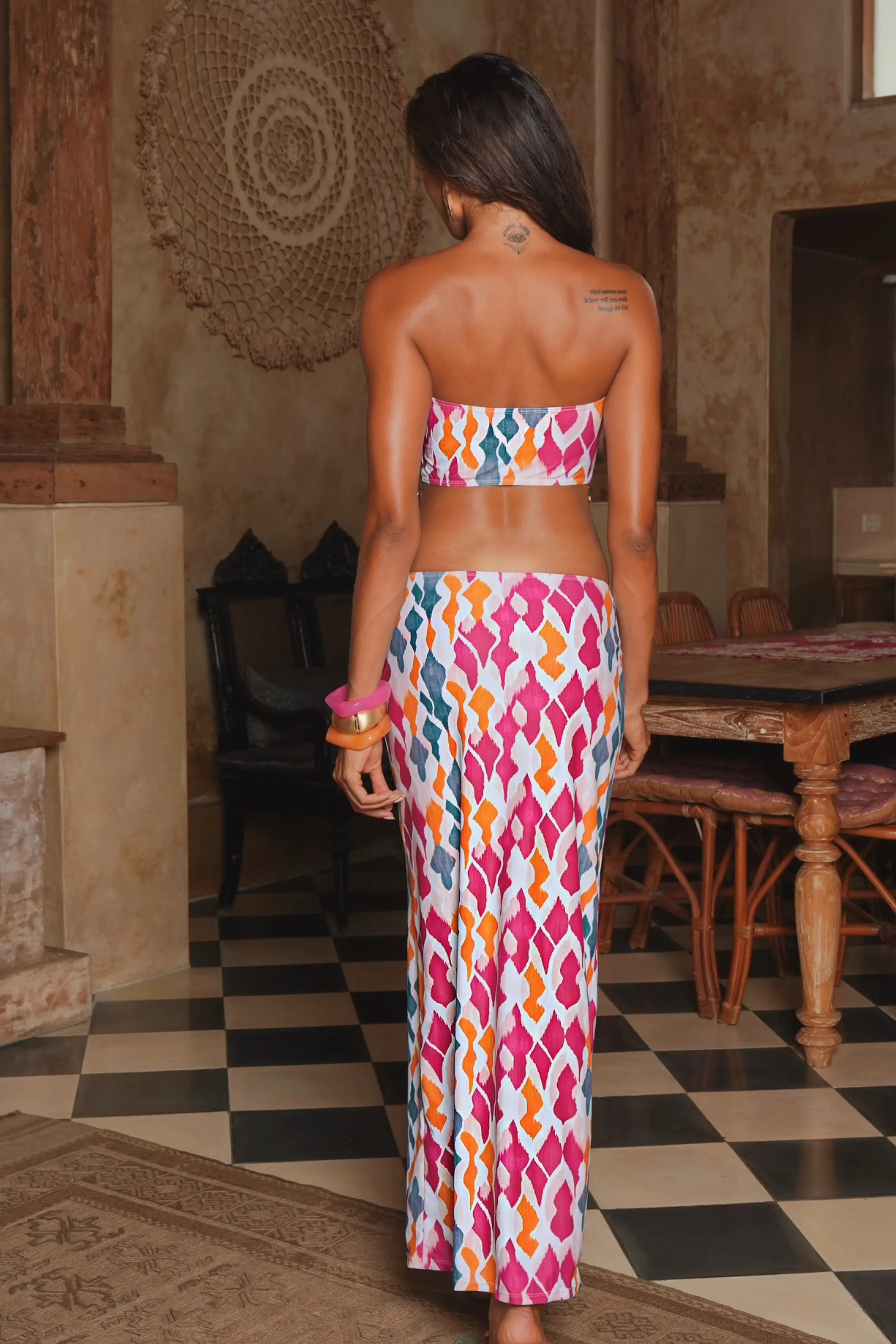 'Forest Tie-Dye' Mojave Maxi Dress - Image 2