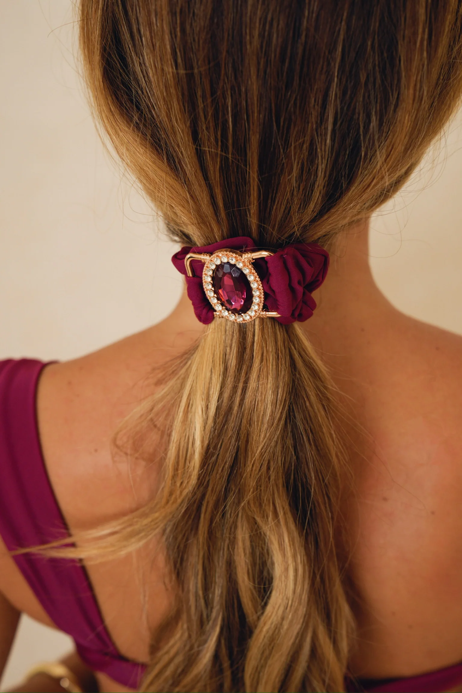'Merlot' Scrunchie