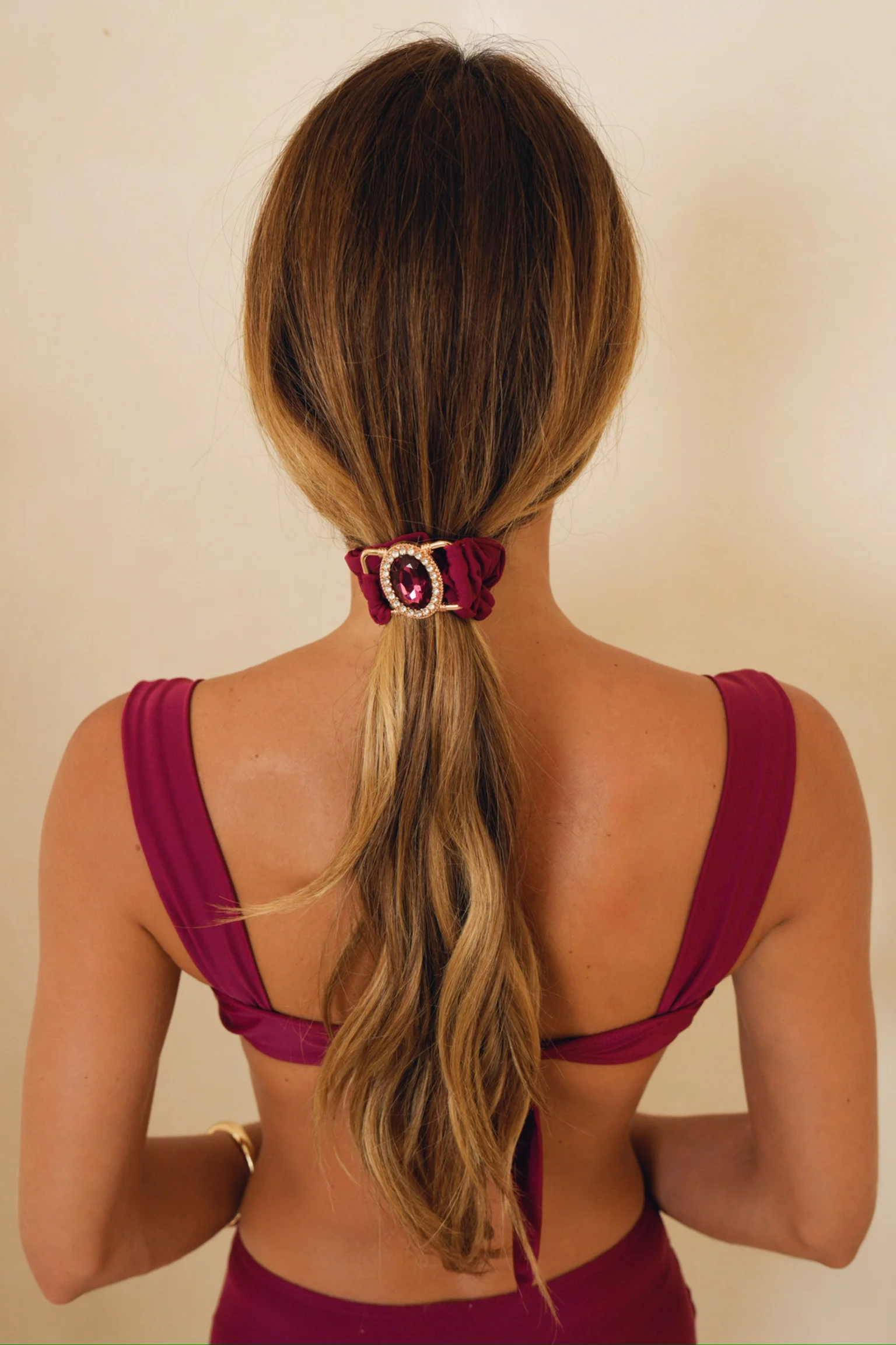 'Merlot' Scrunchie - Image 2