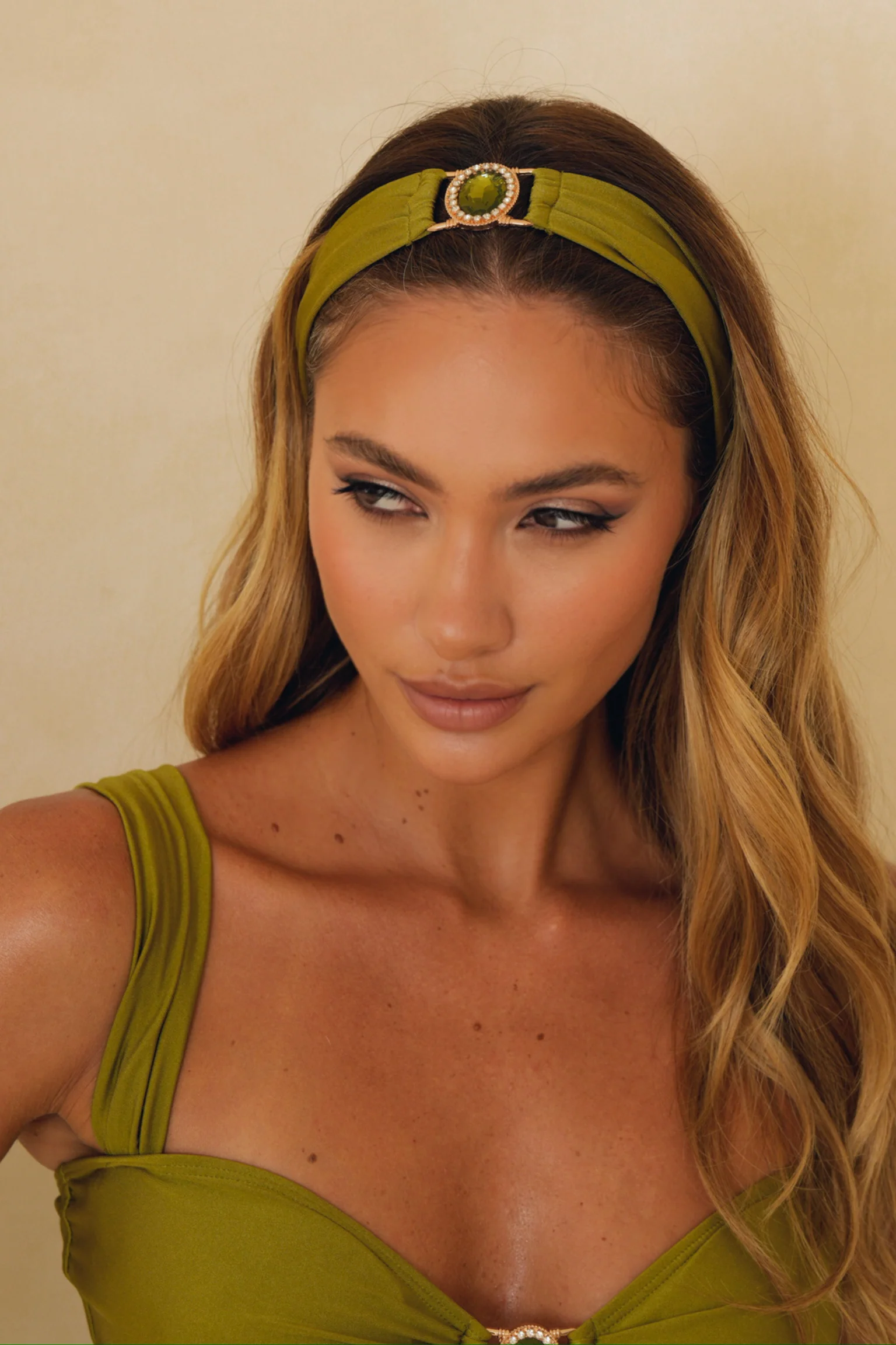 'Olive' Headband - Image 2