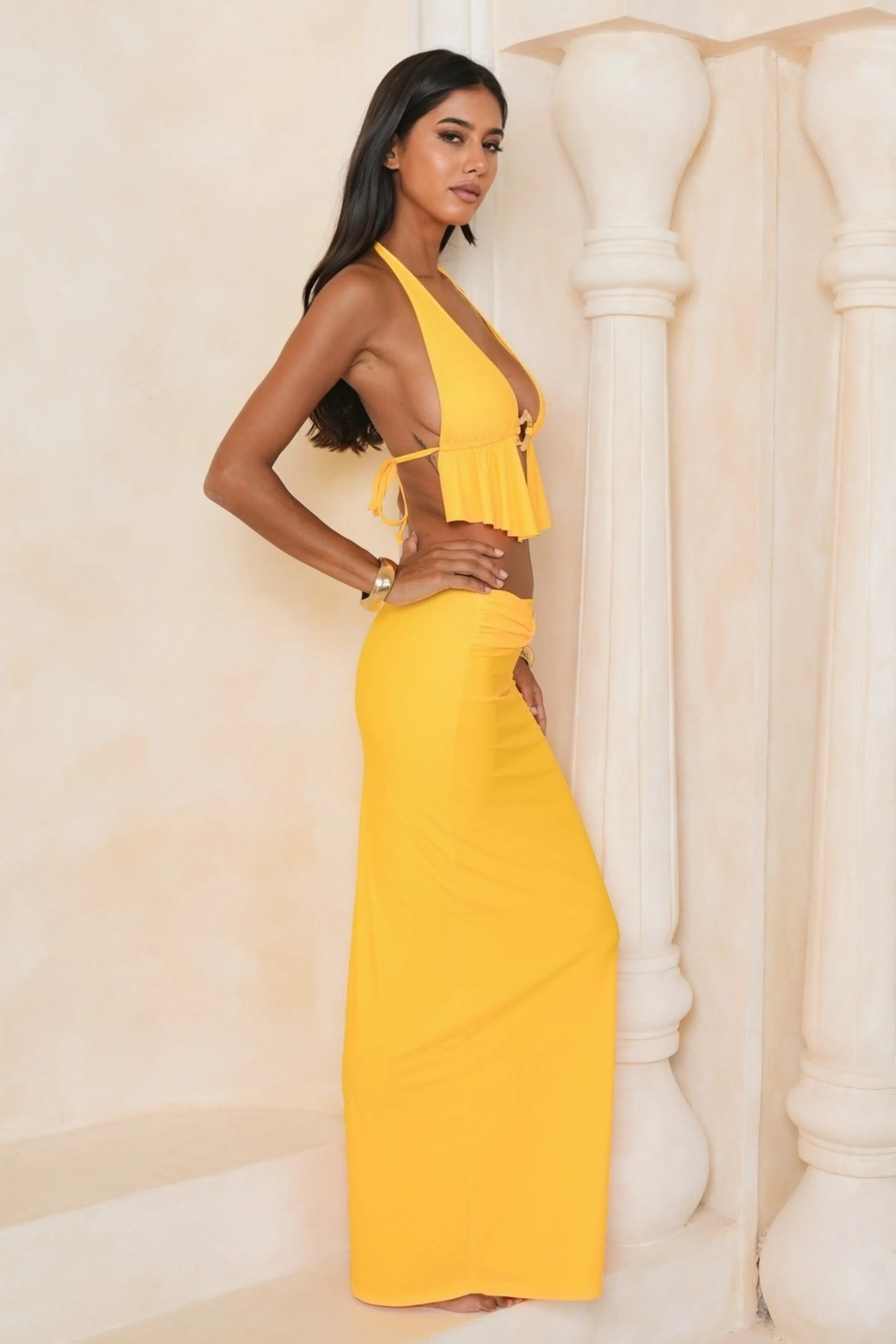 'Sunset' Kauai Maxi Skirt - Image 3