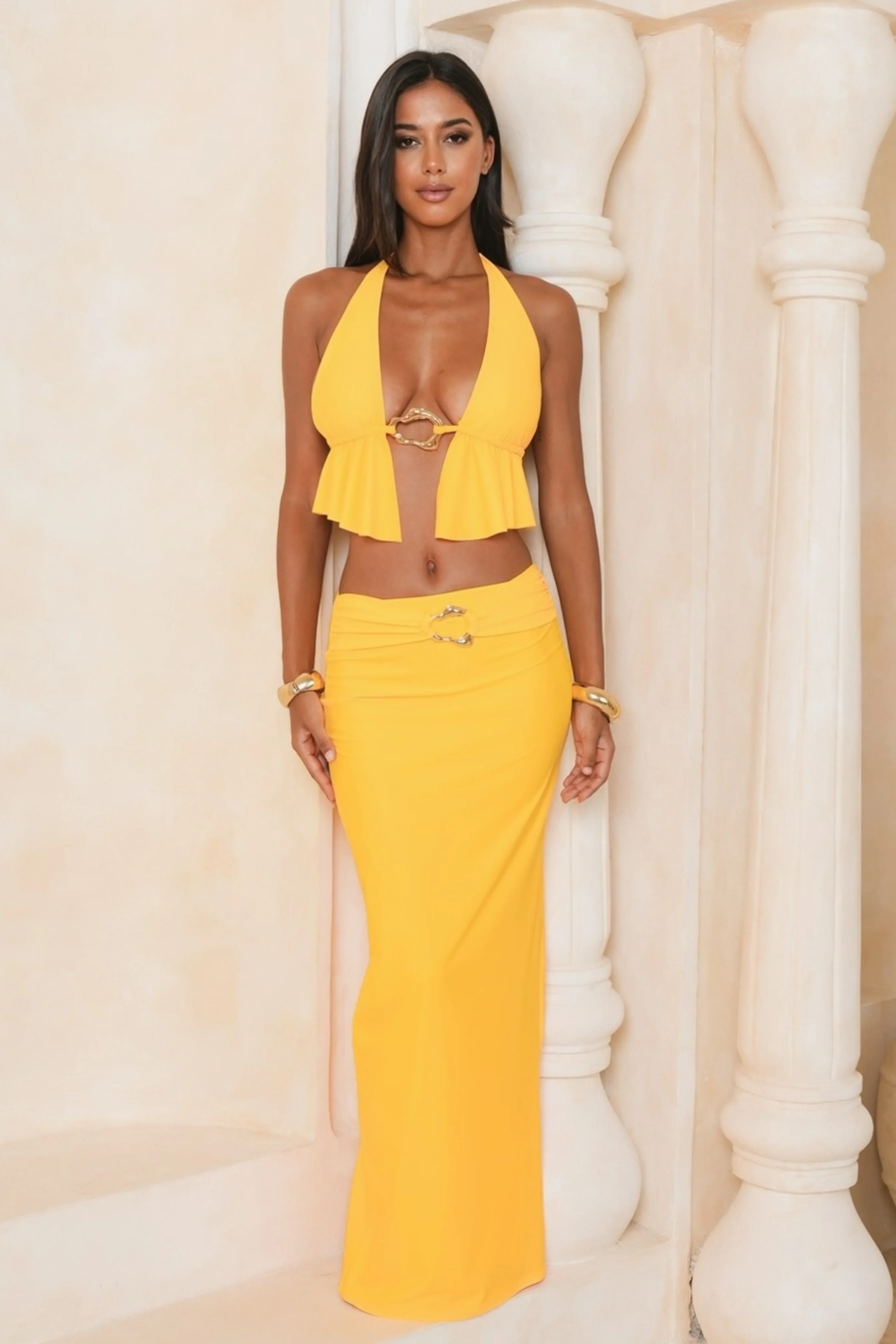 'Sunset' Kauai Maxi Skirt - Image 5